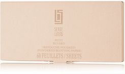 Powdered Blotting Paper, 60 Sheets