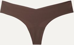 Stretch Thong - Chocolate