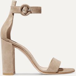 Versilia 100 Suede Sandals - Neutral