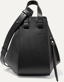 Hammock Small Textured-leather Shoulder Bag - Black