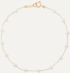 14-karat Gold Pearl Bracelet