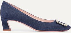 Trompette Denim Pumps - Mid denim