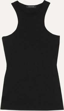 Net Sustain Ribbed Stretch-jersey Tank - Black