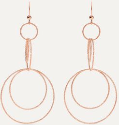 Florentine 18-karat Rose Gold Earrings