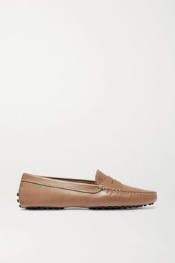 Gommino Leather Loafers - Tan