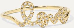 Love 14-karat Gold Diamond Ring