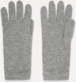 Cashmere Gloves - Light gray