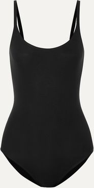 Soft Stretch Jersey Bodysuit - Black