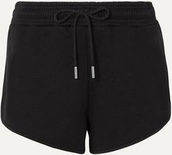 Net Sustain Farrah Organic Cotton-jersey Shorts - Black