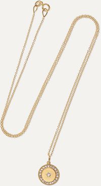 Full Moon 18-karat Gold Diamond Necklace
