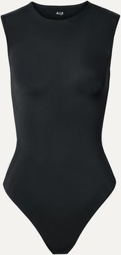 Lenox Stretch-jersey Thong Bodysuit - Black