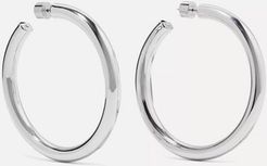 Samira Silver Hoop Earrings