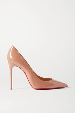 Kate 100 Patent-leather Pumps - Neutral