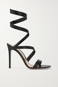 Opera 120 Leather Sandals - Black