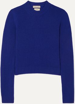 Cashmere-blend Sweater - Blue