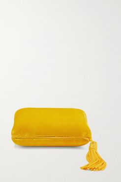 Velvet Jewelry Box - Yellow