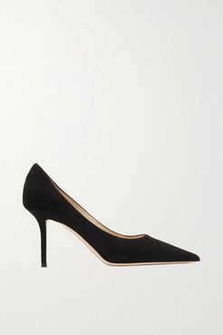 Love 85 Suede Pumps - Black