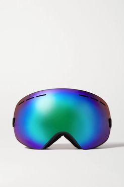 Mountain Mission Mirrored Ski Goggles - Green