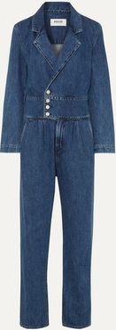 Luca Denim Jumpsuit - Mid denim