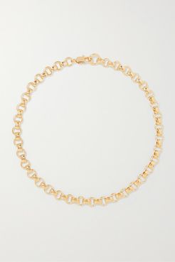 Net Sustain Franca Gold-plated Necklace