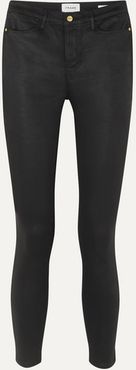 Le High Coated Skinny Jeans - Black