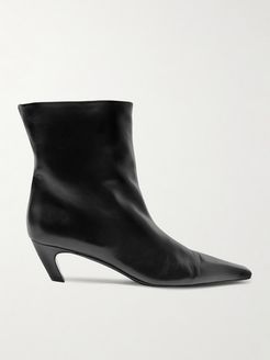 Arizona Leather Ankle Boots - Black
