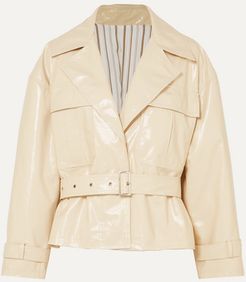 Pvc Jacket - Cream