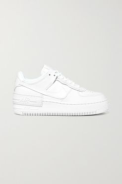 Air Force 1 Shadow Leather Sneakers - White