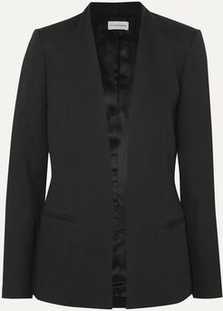 Nivelle Crepe Blazer - Black