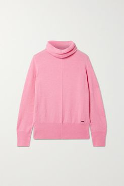Cashmere Turtleneck Sweater - Pink