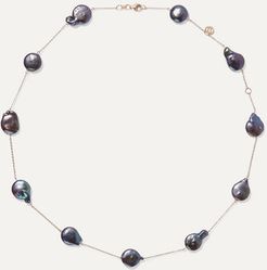 14-karat Gold Pearl Necklace