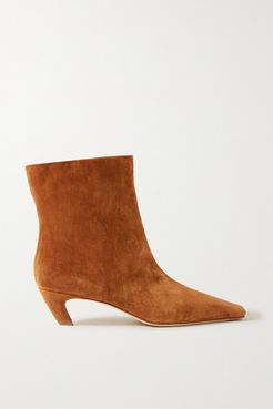 Arizona Suede Ankle Boots - Light brown