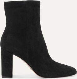 70 Suede Ankle Boots - Black