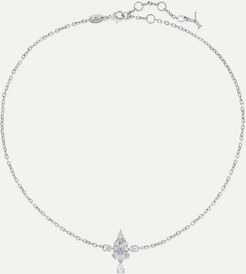 18-karat White Gold Diamond Necklace