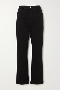 Net Sustain The High Rise Slim-leg Jeans - Black