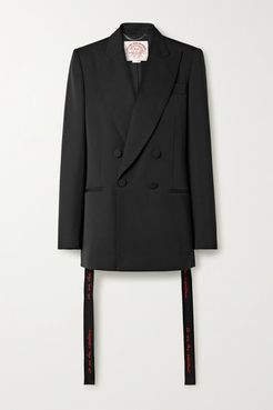 We Are The Weather Oversized Wool Blazer - Black