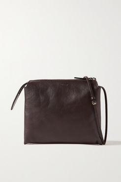 Nu Twin Mini Leather Shoulder Bag - Merlot