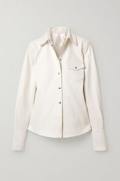 Cotton-twill Shirt - Ivory