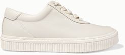 Leather Sneakers - White