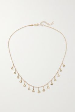 14-karat Gold Diamond Necklace