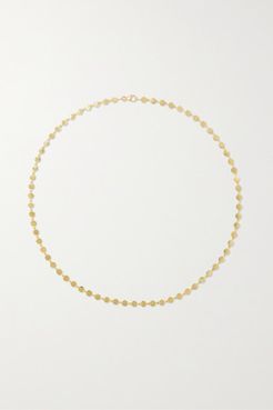 Mini Circle 18-karat Gold Necklace