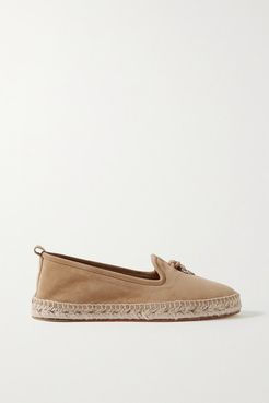 Summer Charms Suede Espadrilles - Sand