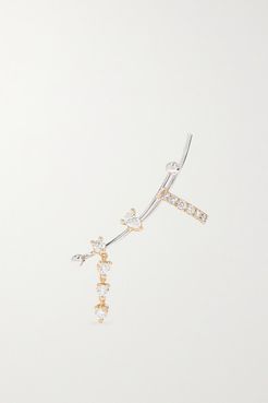 18-karat White And Yellow Gold Diamond Ear Cuff