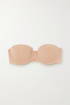 Invisibles Stretch-jersey Underwired Strapless Bra - Beige