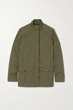 Cotton-gabardine Jacket - Army green