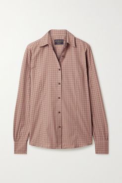 Grouse Checked Cotton Shirt - Blush