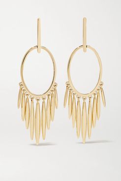 Grass Sunset 18-karat Gold Earrings