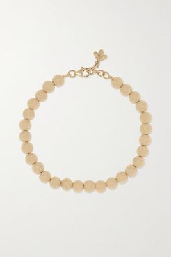 Florentine 18-karat Gold Beaded Bracelet