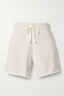 Cotton-jersey Shorts - Off-white