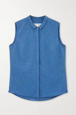 Hailey Voile Shirt - Blue